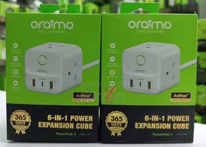 Oraimo Powerhub C OWS-U342 6 in 1 Power Expansion Cube