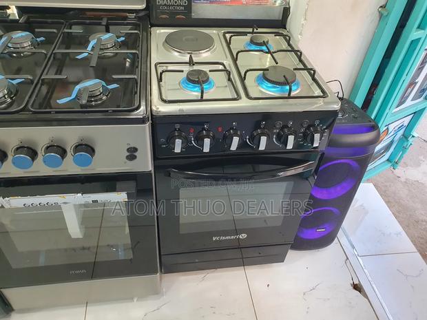 3 Plus 1 Electric Volsmart Standing Electric Oven - main view