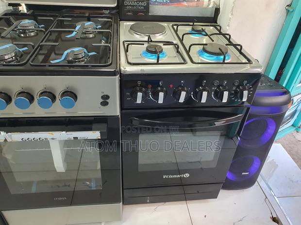 3 Plus 1 Electric Volsmart Standing Electric Oven - thumbnail 3