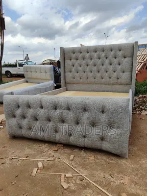 Grey Chester Bed (5*6)