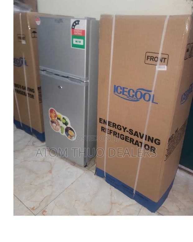 Icecool 118 L Double Door Fridge - main view