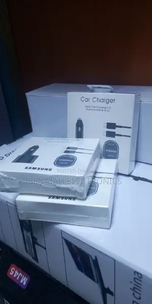 Samsung Car Charger.Fast Charger.Max 45 Watts (New Arrivals)