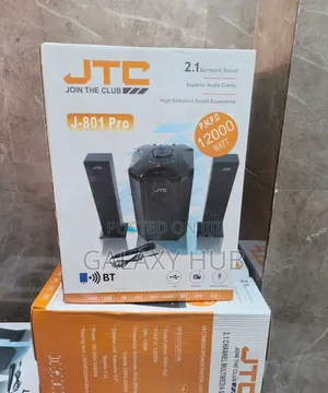 JTC Mtungi 2.1ch Hometheatre-Bt/Fm/Usb-12,000w-System