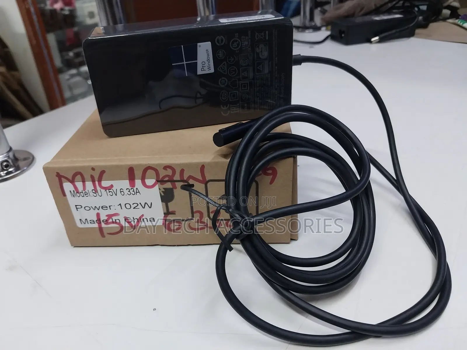 Original Microsoft Surface Magnetic 102w 15v 6.33a Adapter