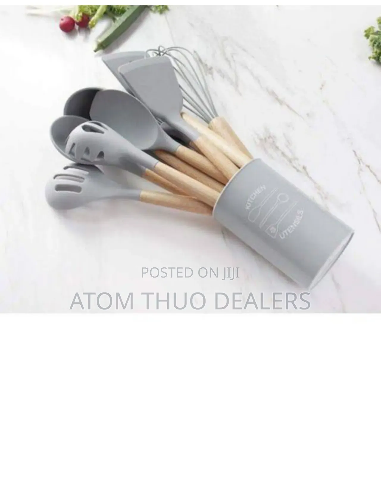 Silicone Spoon Set.