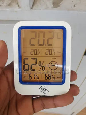 Nursery Safe Humidity Meter With Thermometer