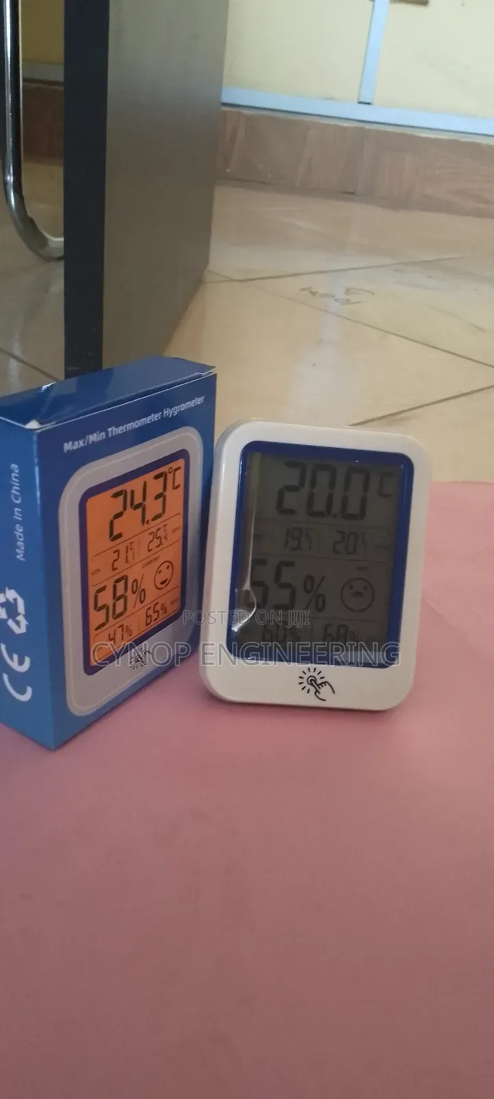 Pharmacy Humidity Meter for Medical Storage