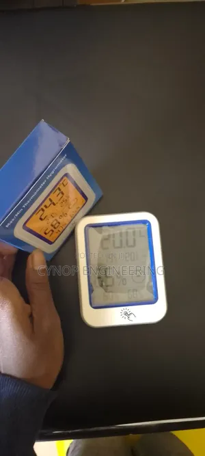 Store Thermometer and Hygrometer Combination Device