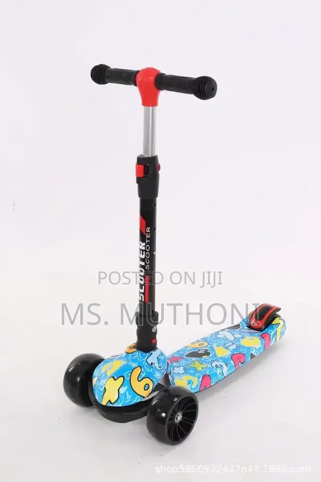 Graffiti 3 Wheels Children Kick Scooters