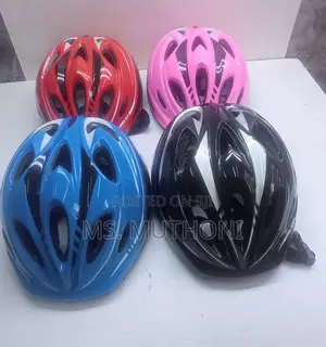 Hard Helmets Available in Blue,Red, Pink and Black.
