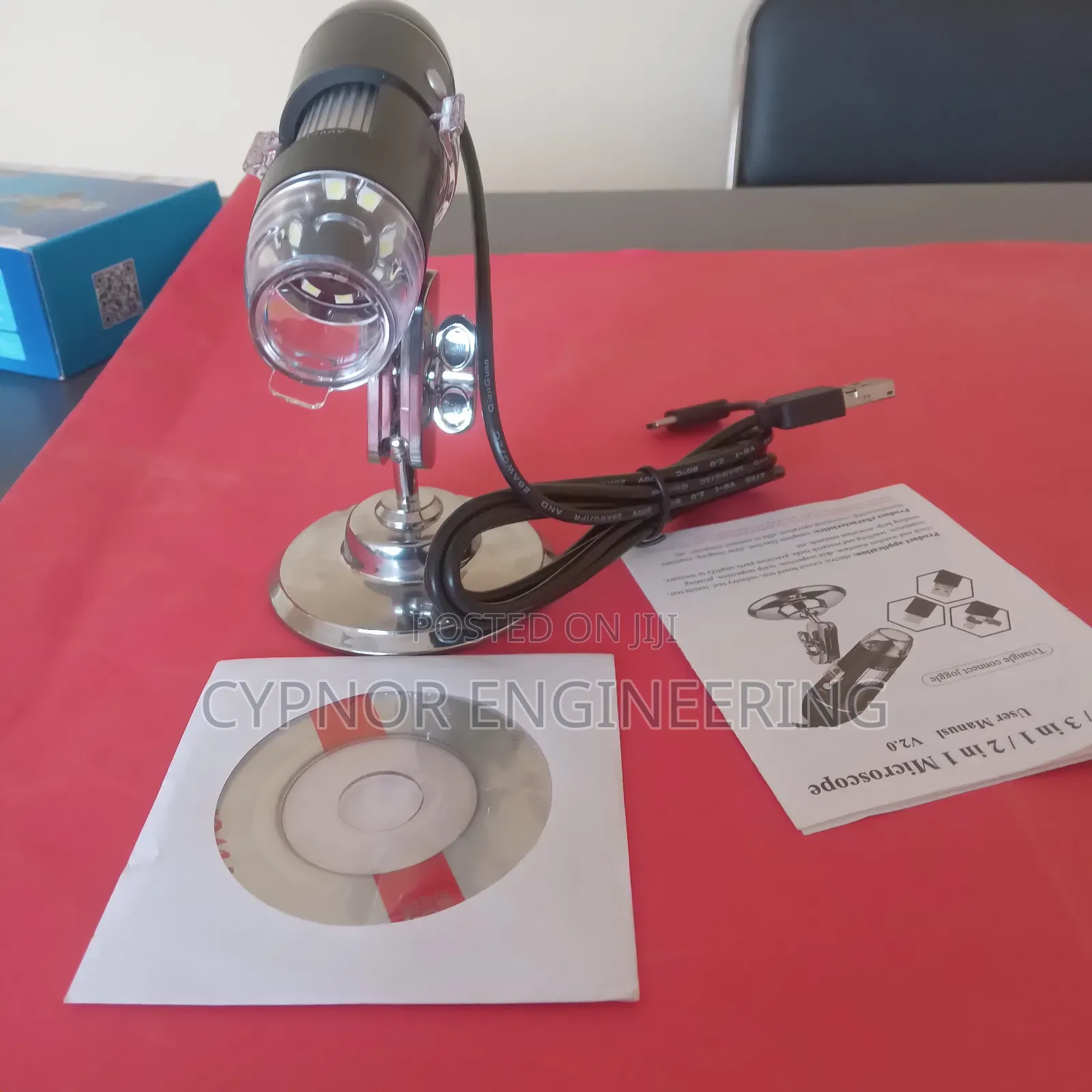 Mobile Connected Microscope for Easy Viewing
