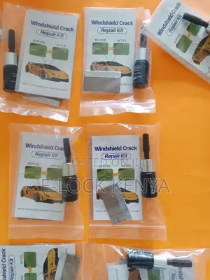 High Performance Cracked Windshield Repair Kit