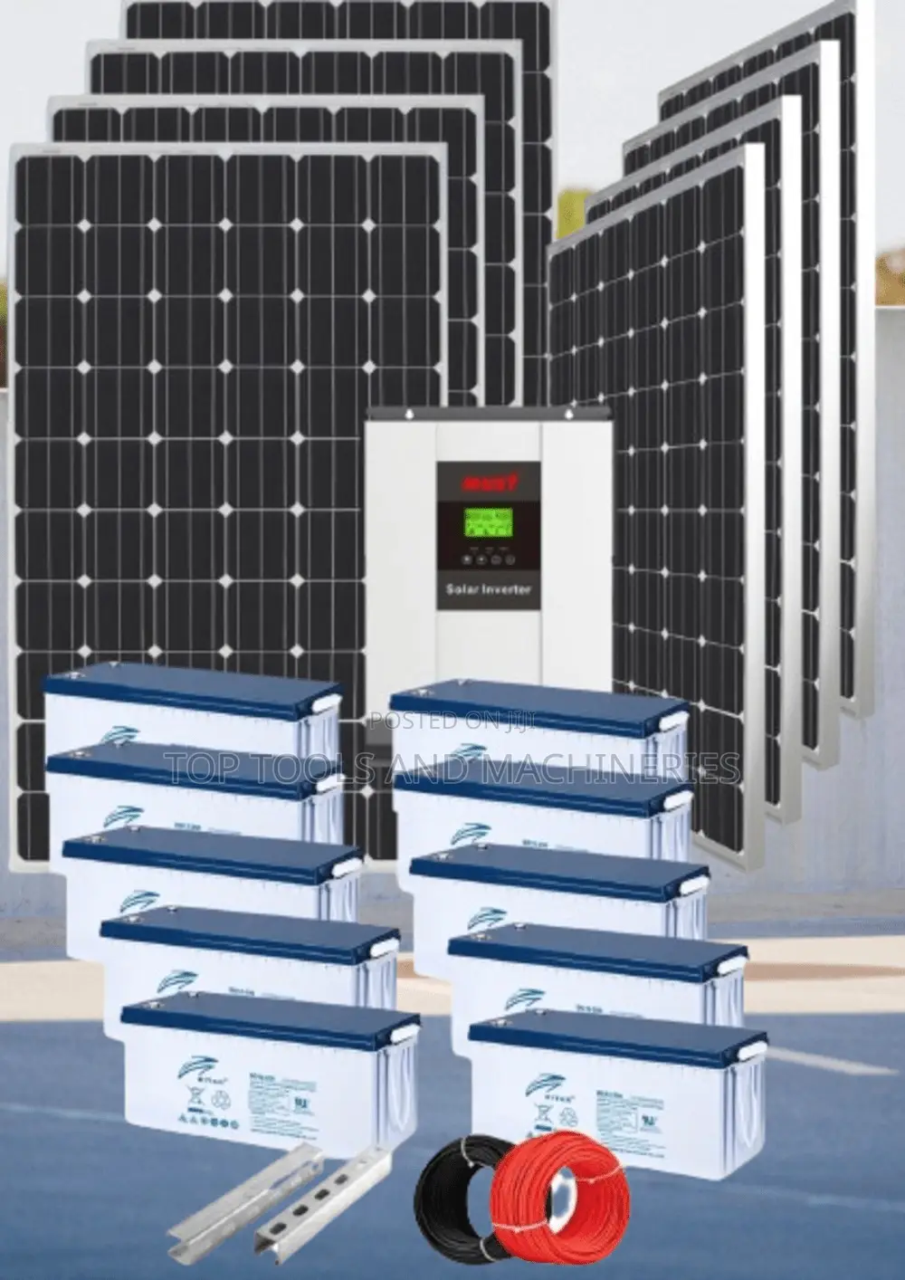 4,000 Watts Complete Home Solar Package