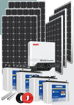 Luminous Tubular 2,400watts Solar System Kit