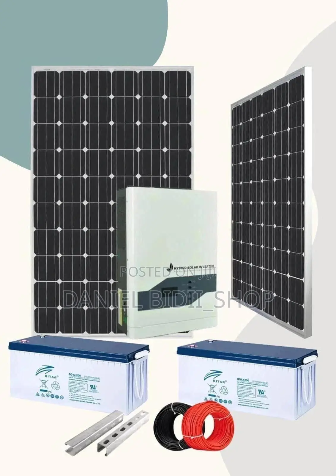 1kw Backup Solar Complete System Kit