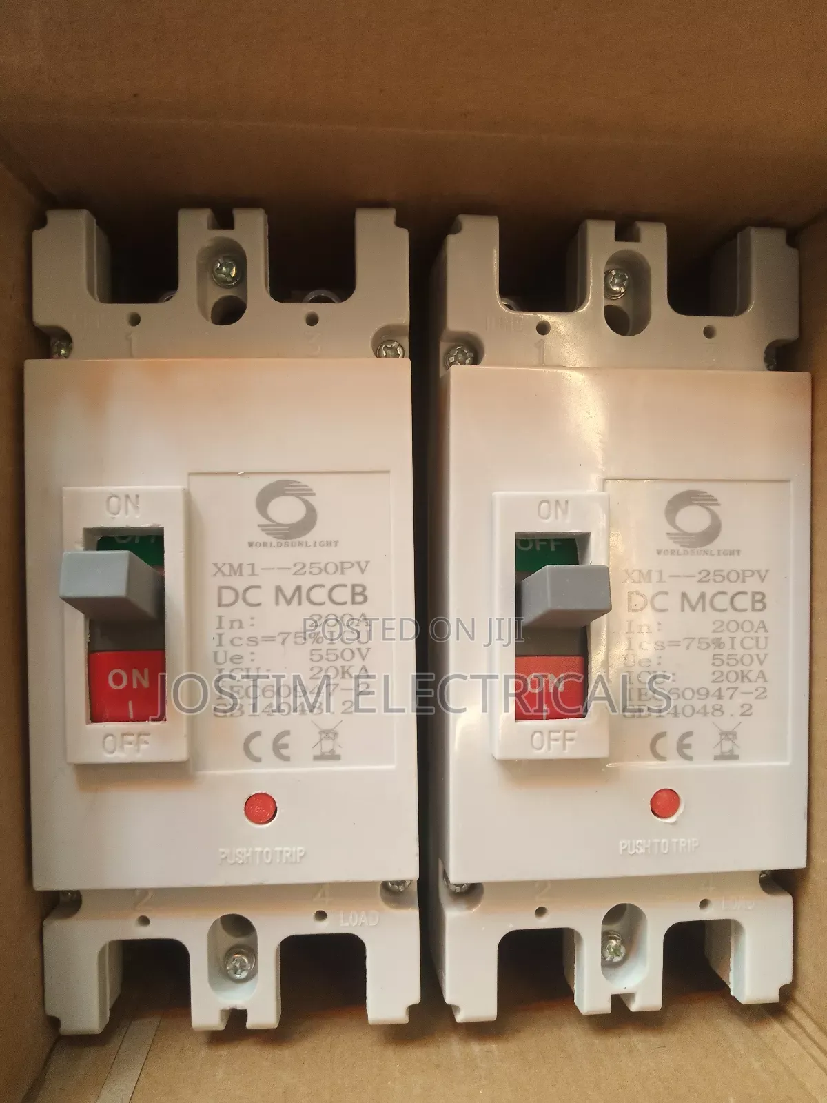 DC McCb Circuit Breaker 200A