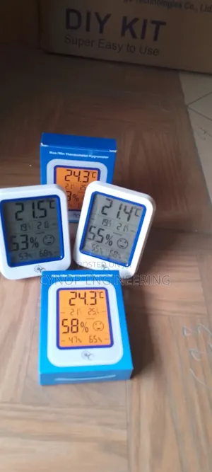 Hospital Safe Humidity and Temperature Gauge