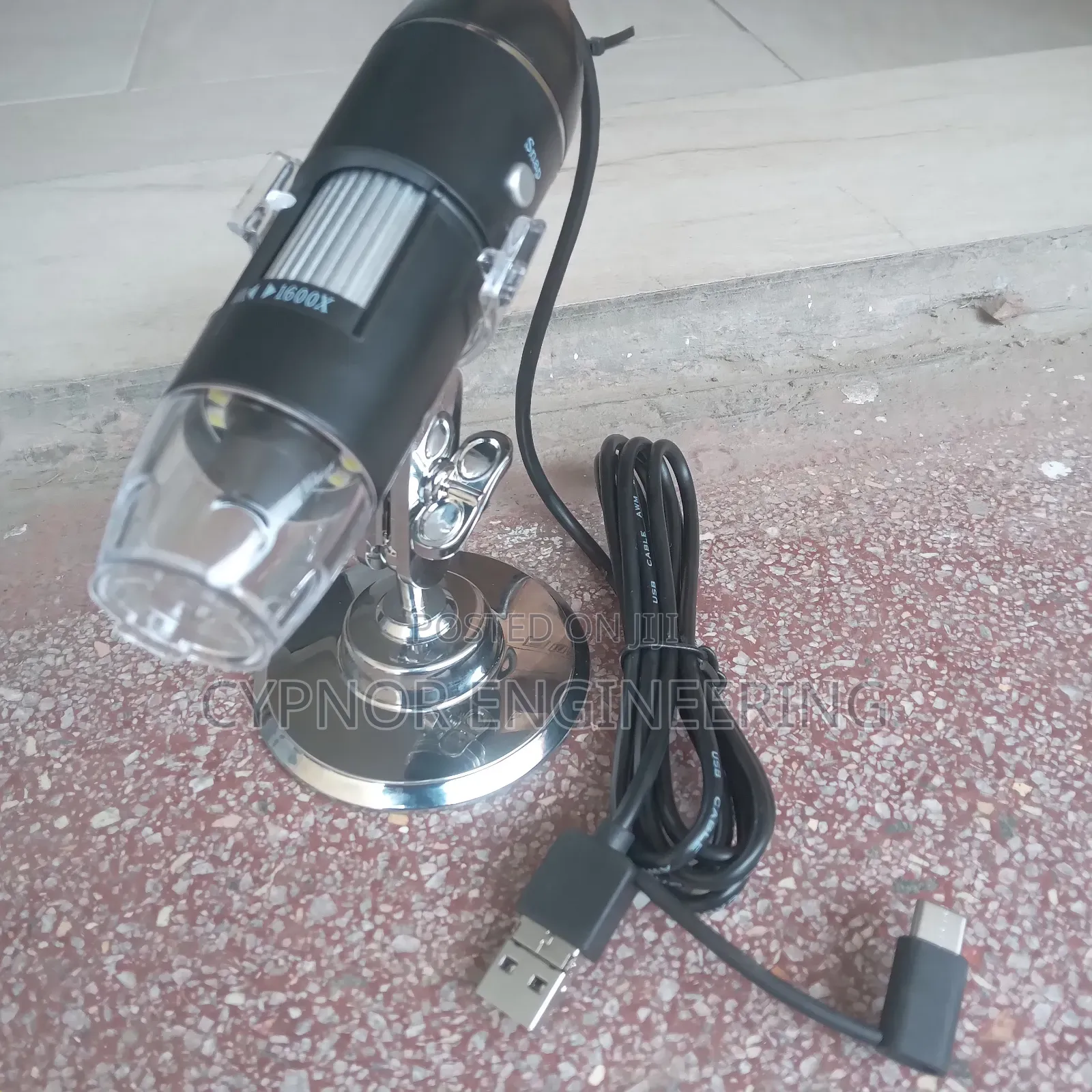 Mobile App Enabled Microscope for Easy Use