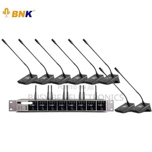BNK 8 Channel Uhf Wireless Desktop Microphone