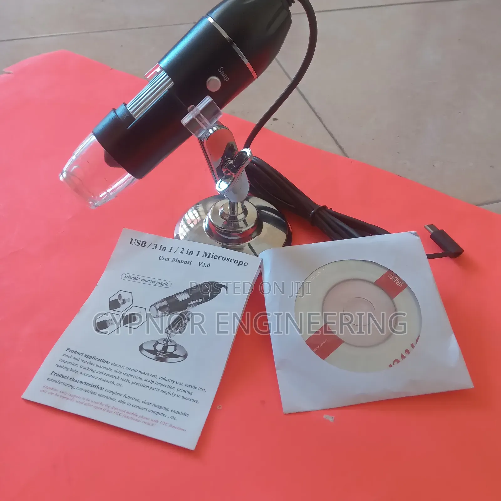 Advanced Portable Microscope for All Application S
