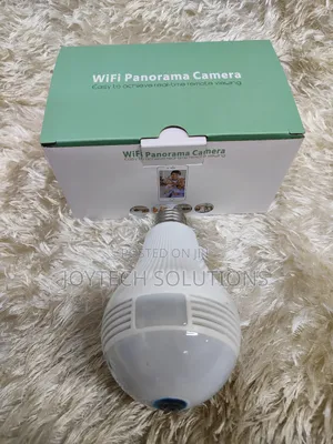 WIFI Full HD Bulb Camera , 360 Degree Full View.