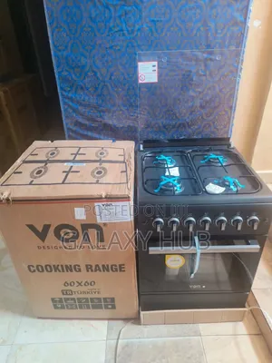 60*60 Von Full Gas Standing + Electric Oven Cooker