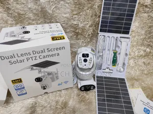 PTZ Dual Solar Panels IP Camera. With 1080 Dual Lens.
