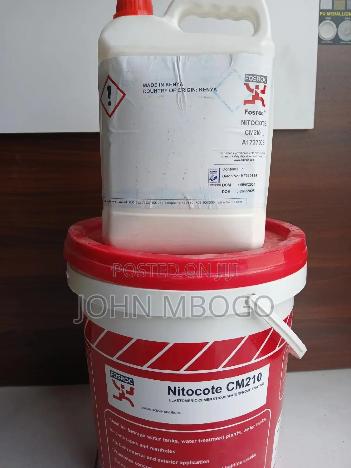 Nitocote Cm210-Concrete Waterproofing.