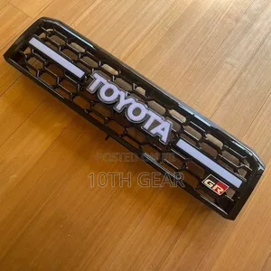 Land Cruiser 79 Grille With GR Logo and LED Custom Made