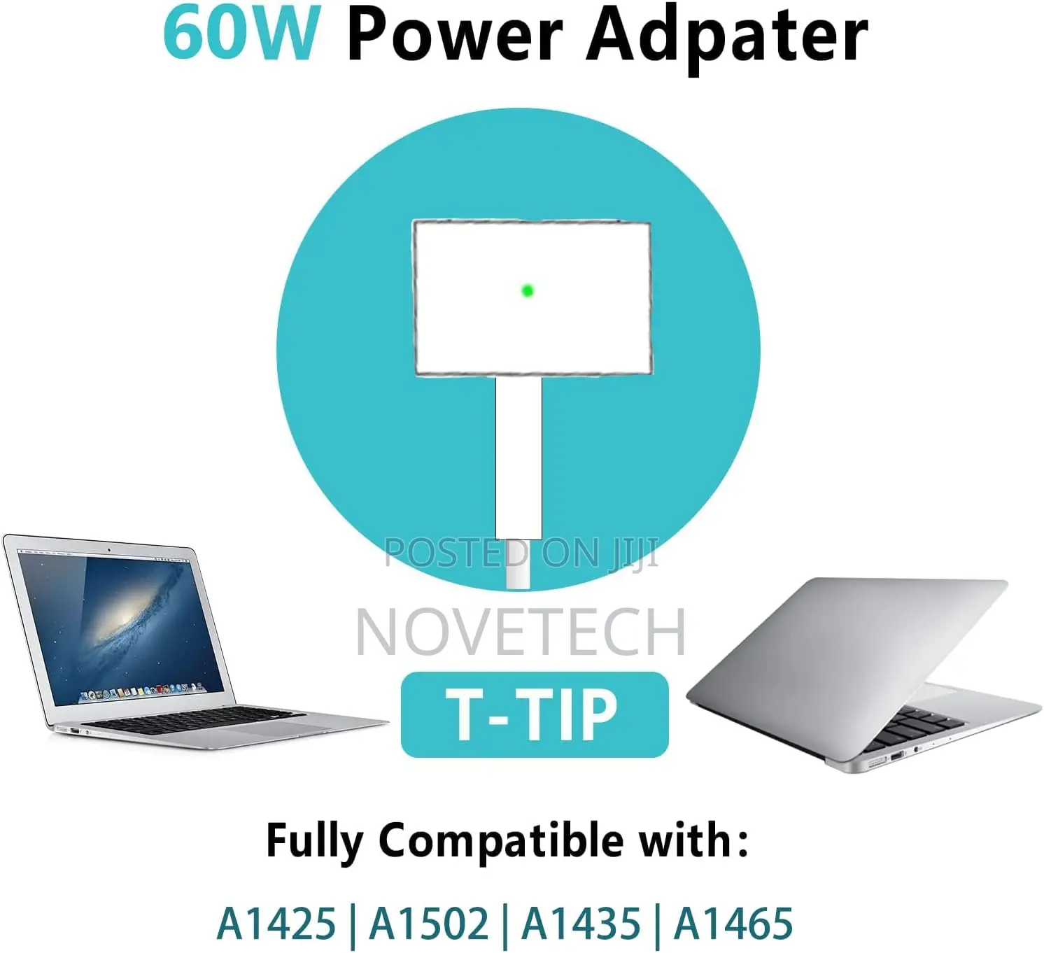 Macbook CHARGER T-Tip Power Adapter With UK Plug