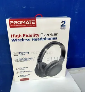 Promate Laboca-Prohigh Fidelity Over-Ear Wireless Headphones