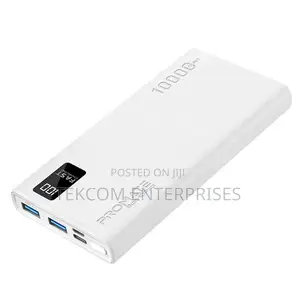 Promate 10000mah Compact Smart Charging Power Bank