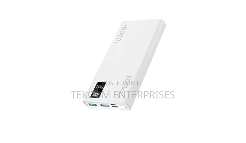 Promate 10000mah Compact Smart Charging Power Bank