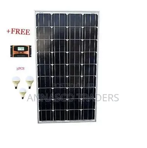 Sunnypex Solar Panel 100watts+Free Charger Controller+3bulbs