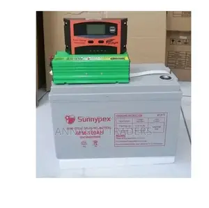 Sunnypex 150AH BATTERY With Free 600 Watts Inverter and 20A