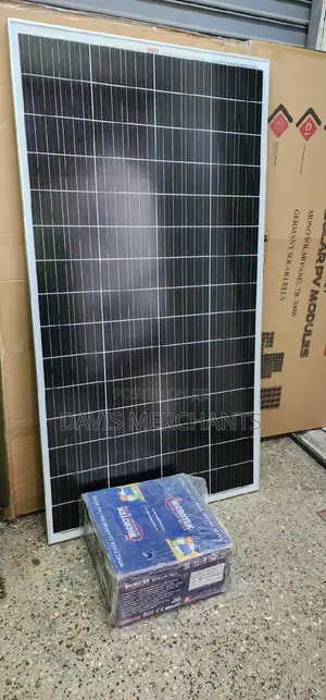 300W Solar Panel and 2kva Hybrid Inverter Back Up System