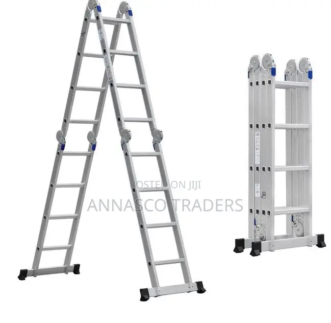 HEAVY DUTY 4.7m Multi-Purpose Ladder Aluminium