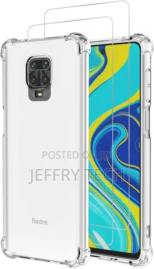 Xiaomi Redmi Note 9 Pro Max Transparent Bumper Case - Clear