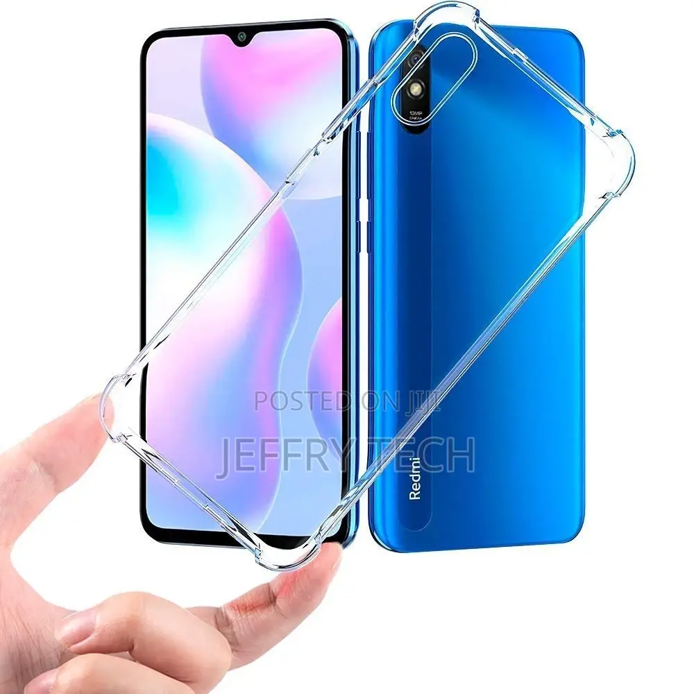 Transparent Bumper Case Cover for Redmi 9A -