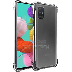 Clear TPU Back Cover Case for Samsung Galaxy A71 (Transparen