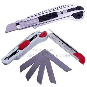 Cutter Knife Set With Blade Changing Mechanism