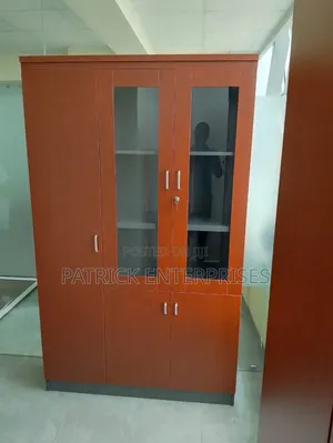 Imported Morden Wooden/Mahogany Bookshelf/File Cabinet