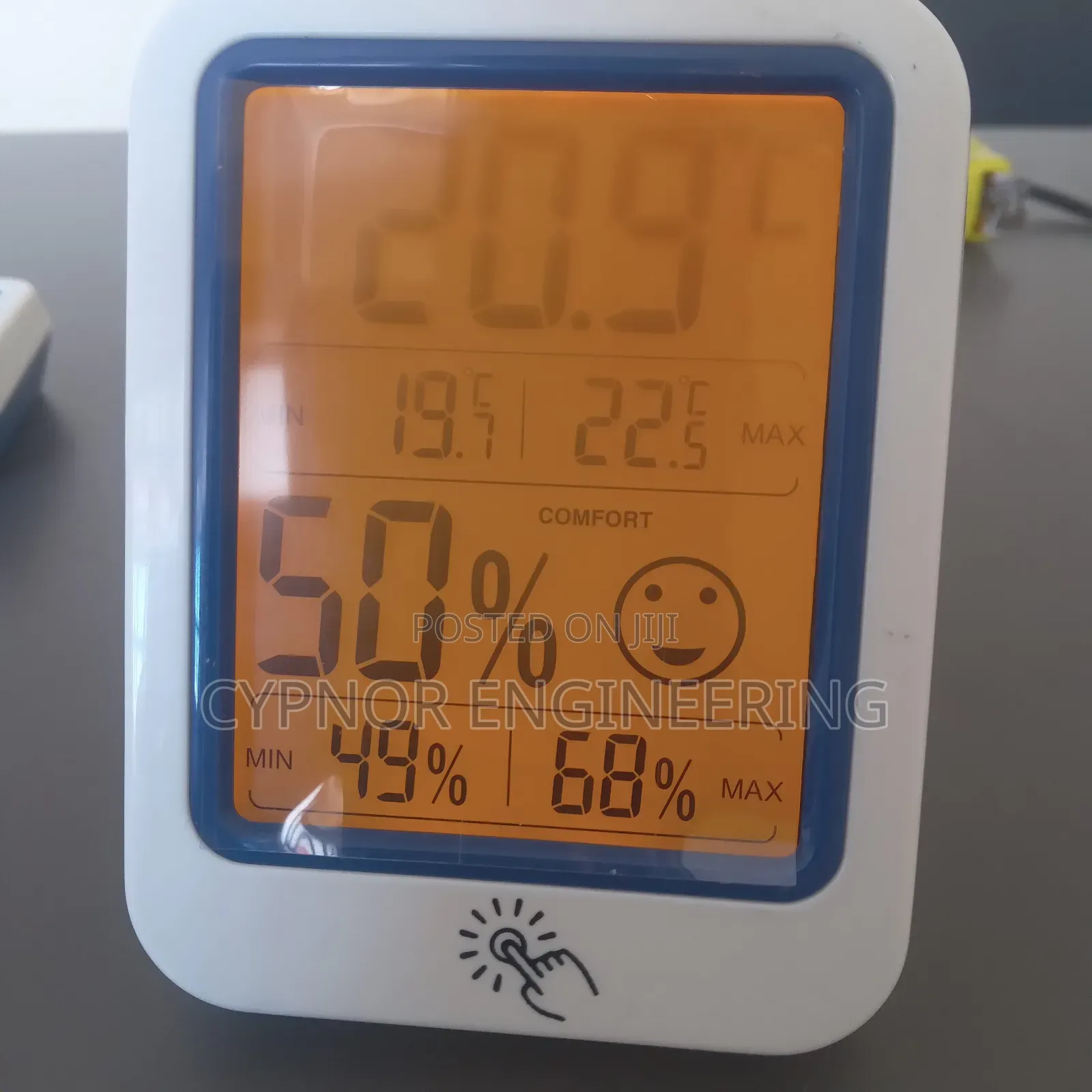 Store Thermometer and Hygrometer Combination Device