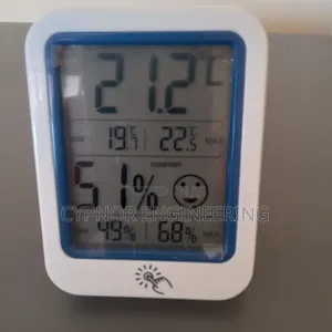 Hospital Digital Thermometer and Humidity Meter