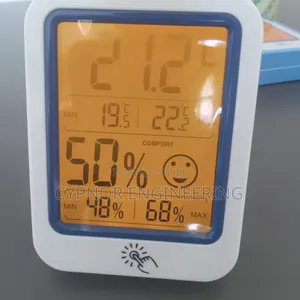 Pharmacy Thermometer With Humidity Sensor