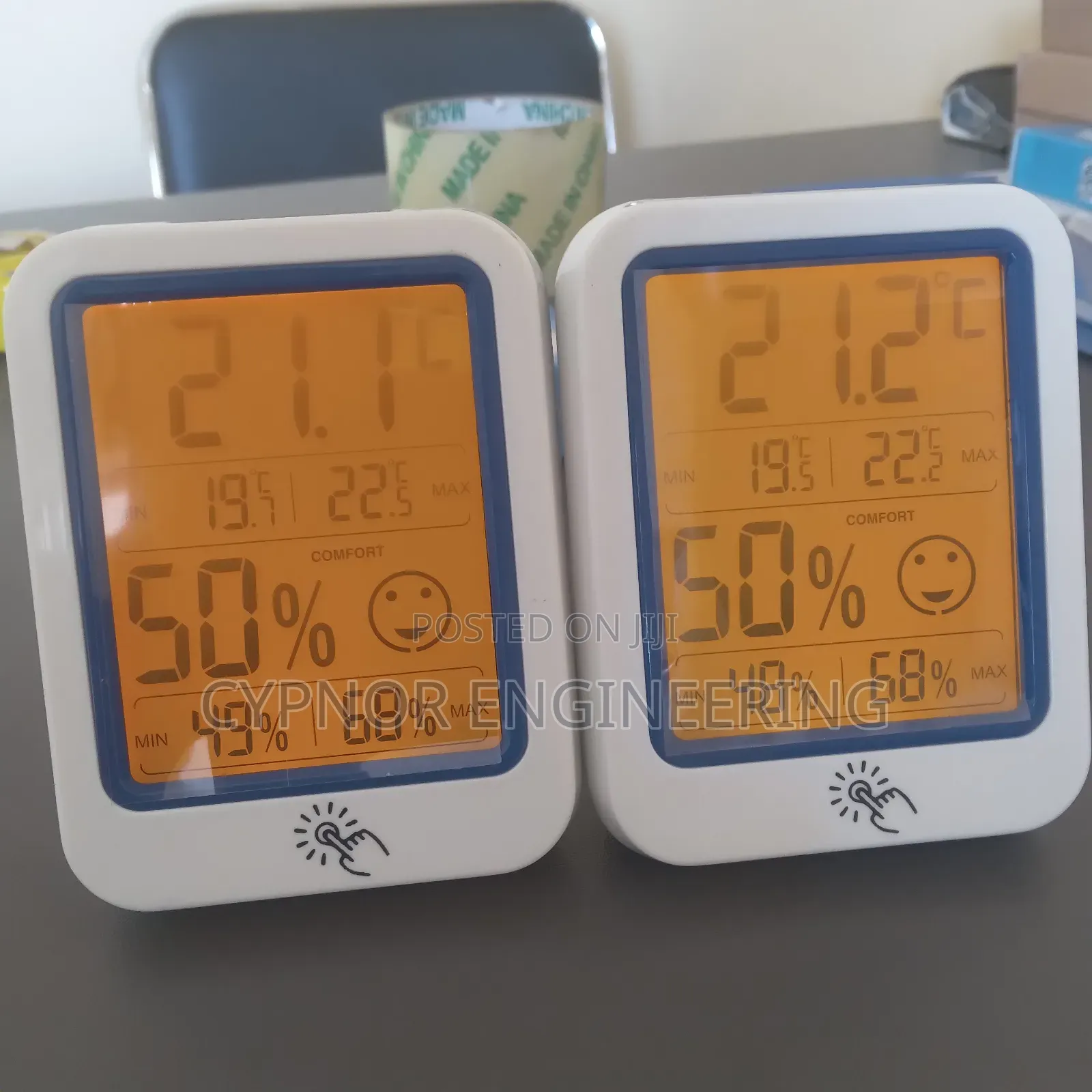 Office Reliable Temperature and Humidity Meter