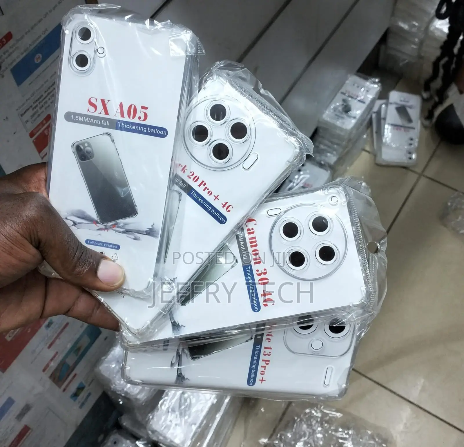 Tecno Camon 30 5G Back Cover Case - Clear Transparent