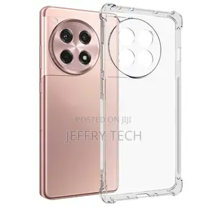 Anti Slip Back Cover Case for Oneplus 12R - Transparent