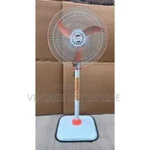 URK 16" Stand Fan, Round Base With Remote 