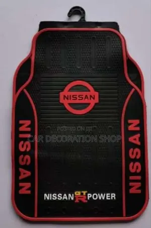 Nissan Rubber Mats for 5 Seater Cars